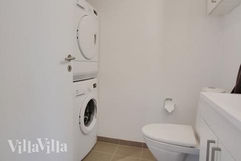 Ett av badrummen i lyxstuga nr 703