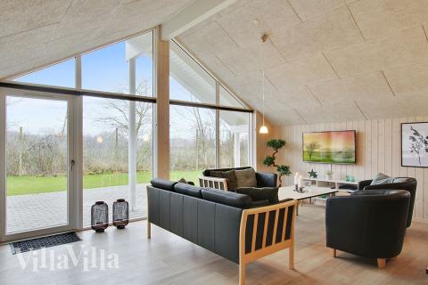 Lyxstuga nr 708 har ett fantastiskt vardagsrum.