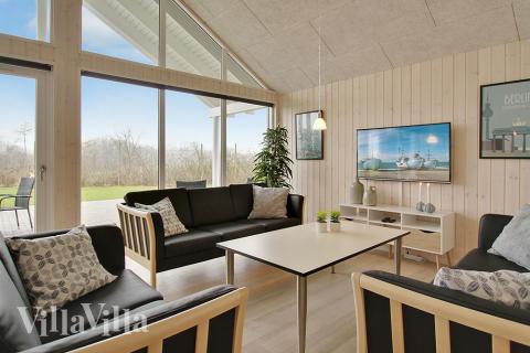 Lyxstuga nr 709 har ett fantastiskt vardagsrum.