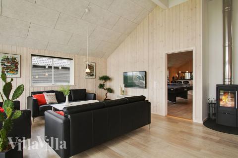 Lyxstuga nr 710 har ett fantastiskt vardagsrum.