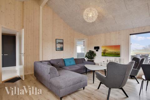 Lyxstuga nr 395 har ett fantastiskt vardagsrum.