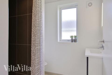 Ett av badrummen i lyxstuga nr 713