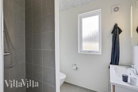 Ett av badrummen i lyxstuga nr 398