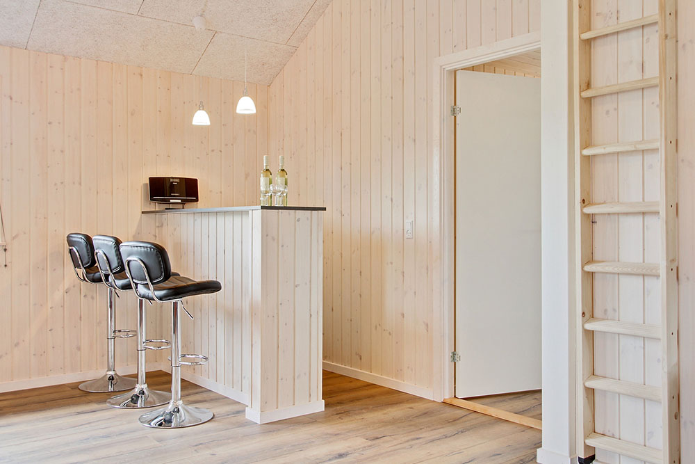 Sommarstuga 390 är utrustad med egen bar