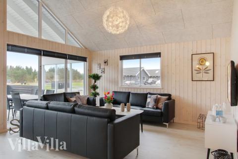 Lyxstuga nr 407 har ett fantastiskt vardagsrum.