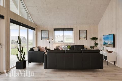 Lyxstuga nr 392 har ett fantastiskt vardagsrum.