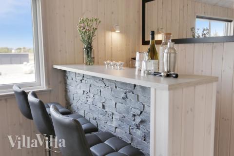 Sommarstuga 413 är utrustad med egen bar