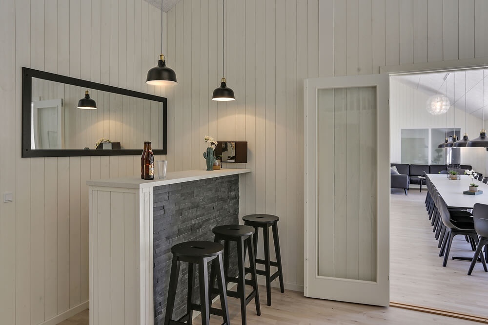 Sommarstuga 419 är utrustad med egen bar