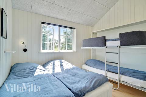 Det finns 24 sovplatser i lyxstuga nr 412