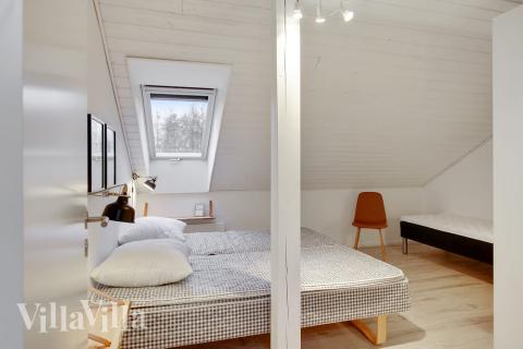 Det finns 28 sovplatser i lyxstuga nr 423