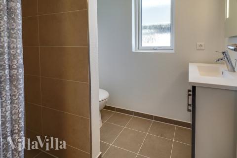 Ett av badrummen i lyxstuga nr 717