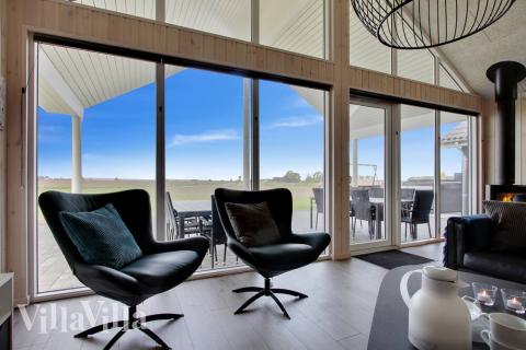 Lyxstuga nr 424 har ett fantastiskt vardagsrum.