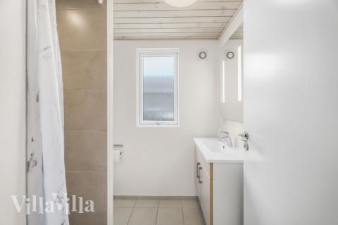 Ett av badrummen i lyxstuga nr 440