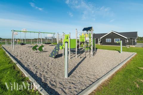 Stort utbud av utomhusaktiviteter vid lyxhus nr 428 i  Fyn och öar.