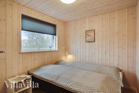 Ett av de 4 utmärkta sovrummen i lyxstuga nr 719 i Tyskland.