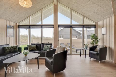 Lyxstuga nr 719 har ett fantastiskt vardagsrum.