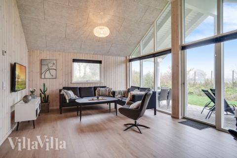 Lyxstuga nr 725 har ett fantastiskt vardagsrum.