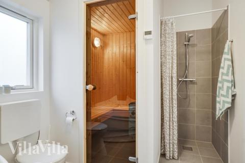 Ett av badrummen i lyxstuga nr 725