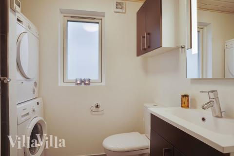 Ett av badrummen i lyxstuga nr 724