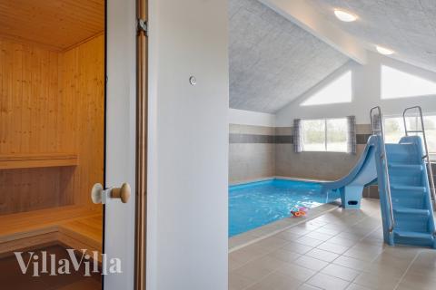 Ta ett dopp i poolen i lyxhus nr 441 i Østjylland.