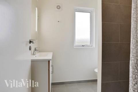 Ett av badrummen i lyxstuga nr 432