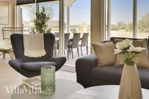 Lyxstuga nr 433 har ett fantastiskt vardagsrum.