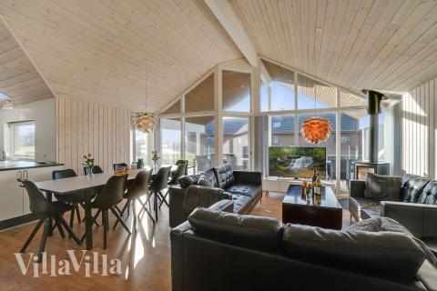 Lyxstuga nr 443 har ett fantastiskt vardagsrum.