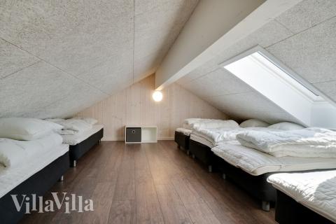 Det stora loftet i lyxstuga nr 454 för 30 personer