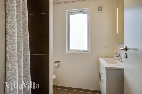 Ett av badrummen i lyxstuga nr 456