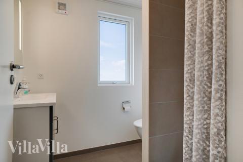 Ett av badrummen i lyxstuga nr 457