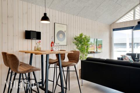 Tävla i sommarhusets aktivitetsrum när ni besöker lyxhus nr 467 i Vestjylland.