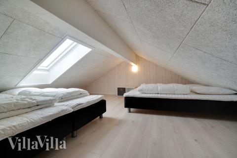 Det stora loftet i lyxstuga nr 467 för 30 personer