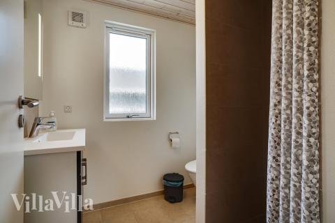 Ett av badrummen i lyxstuga nr 461