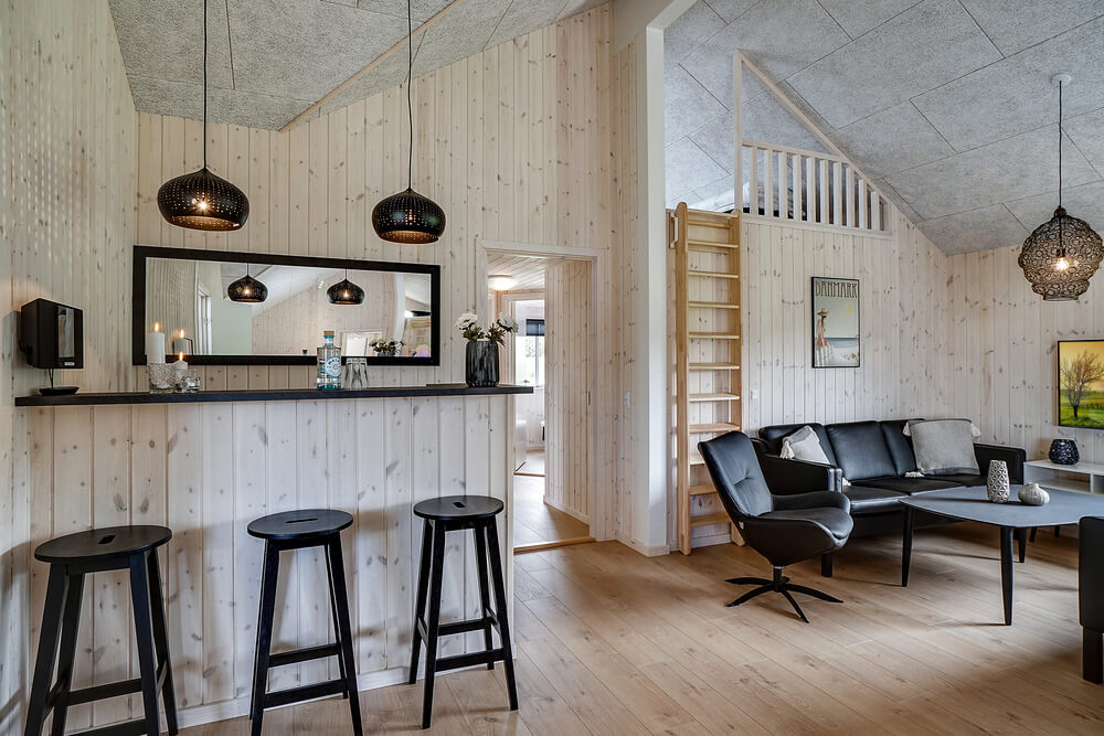 Sommarstuga 461 är utrustad med egen bar