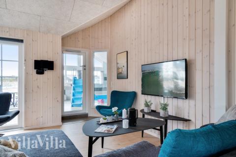 Lyxstuga nr 465 har ett fantastiskt vardagsrum.