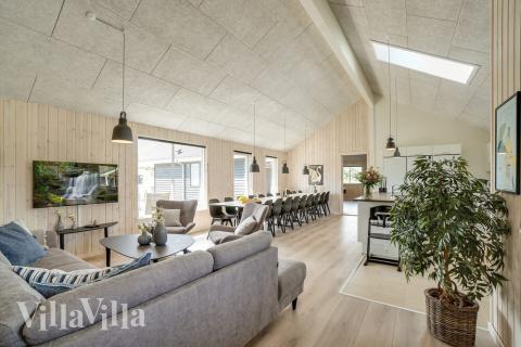 Lyxstuga nr 451 har ett fantastiskt vardagsrum.