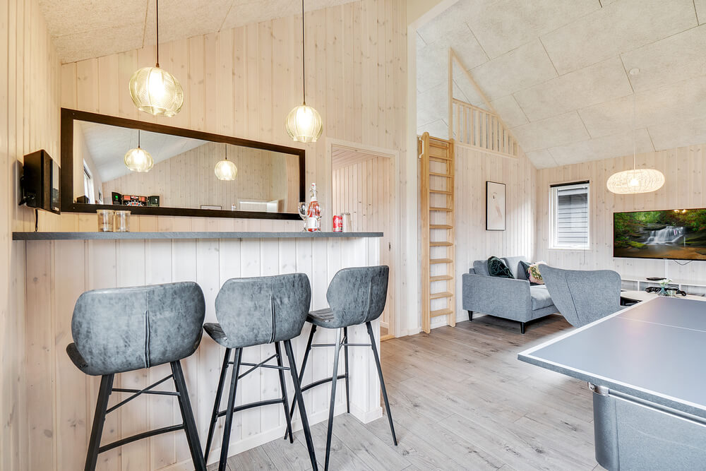 Sommarstuga 464 är utrustad med egen bar