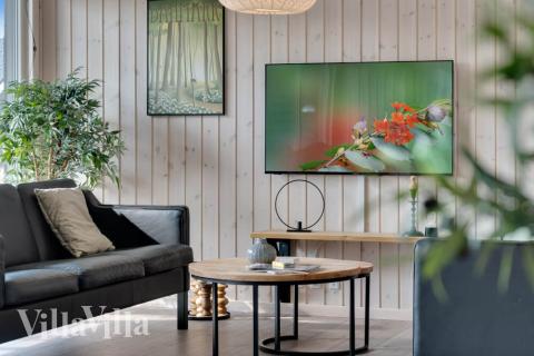 Lyxstuga nr 464 har ett fantastiskt vardagsrum.