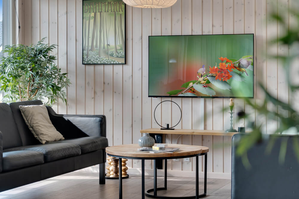 Lyxstuga nr 464 har ett fantastiskt vardagsrum.
