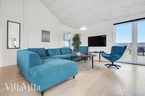 Soffhörnan i lyxstuga 468 i Lolland/Falster/Møn.