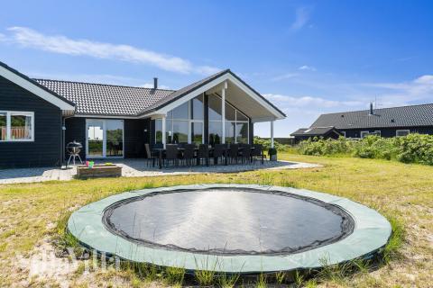 Stort utbud av utomhusaktiviteter vid lyxhus nr 478 i  Vestjylland.