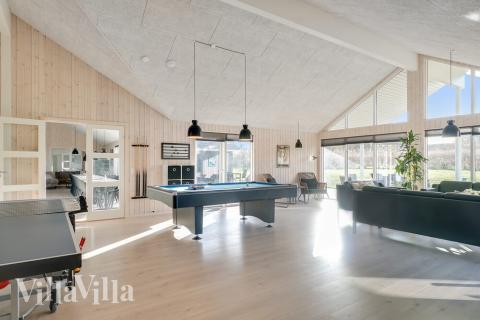 Tävla i sommarhusets aktivitetsrum när ni besöker lyxhus nr 479 i Østjylland.