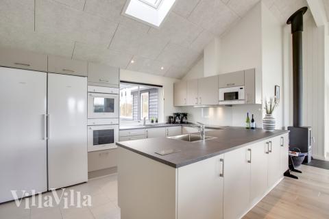 Köket i lyxstuga nr 489 är generöst inrett.