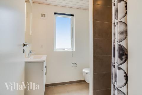 Ett av badrummen i lyxstuga nr 475