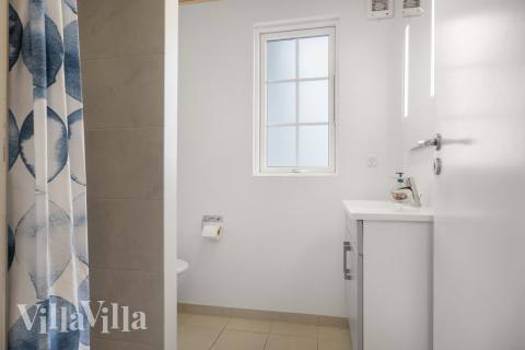 Ett av badrummen i lyxstuga nr 500