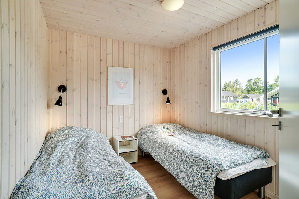 Det finns 14 sovplatser i lyxstuga nr 501
