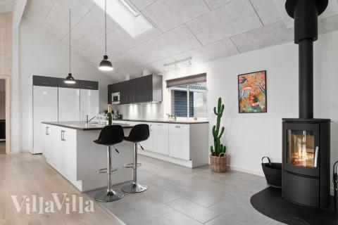 Lyxstuga nr 730 har ett fantastiskt vardagsrum.