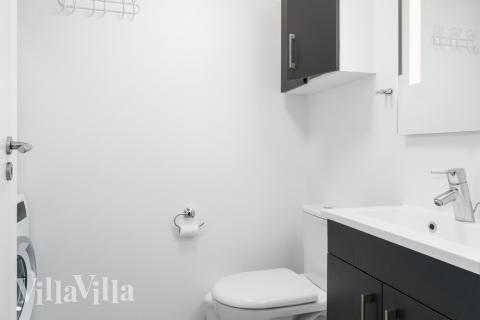 Ett av badrummen i lyxstuga nr 728