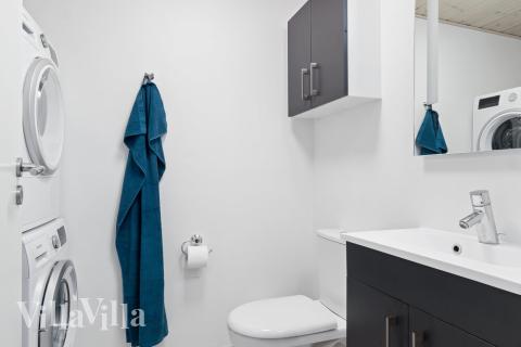 Ett av badrummen i lyxstuga nr 732