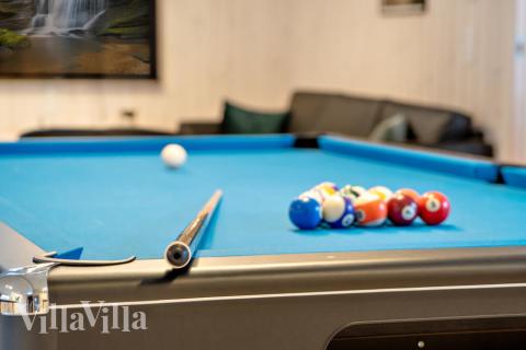 Tävla i sommarhusets aktivitetsrum när ni besöker lyxhus nr 732 i Tyskland.